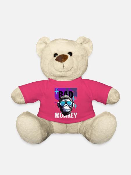 Bad Monkey Neon Sonnenbrille - Teddy - Pink