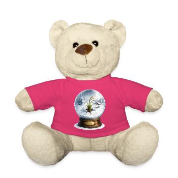 Schneeglöckchen durchbricht den Winter  - Teddy - Pink - Vorne