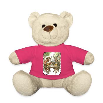 Stier Hirsch Biergarten - Teddy - Pink - Vorne