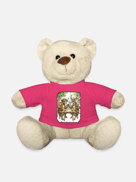 Stier Hirsch Biergarten - Teddy - Pink