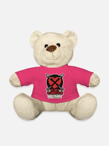 Flirt Verboten Memes/Partnershirt - Teddy - Pink