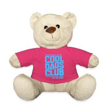 Club des papas cool - Cadeau de la fête des pères des papas - Nounours - rose - Devant