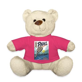 Padel Spieler & Court - Teddy - Pink - Vorne