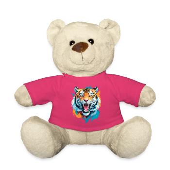 tiger - Teddy Bear - pink - Front