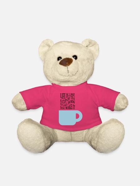 Life like tea - Teddy Bear - pink