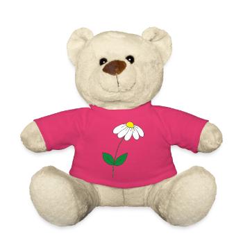 Marguerite douce - Nounours - rose - Devant