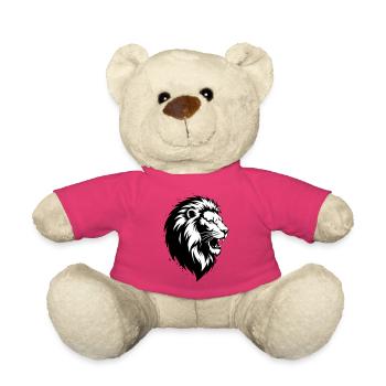 Léon fou - Nounours - rose - Devant