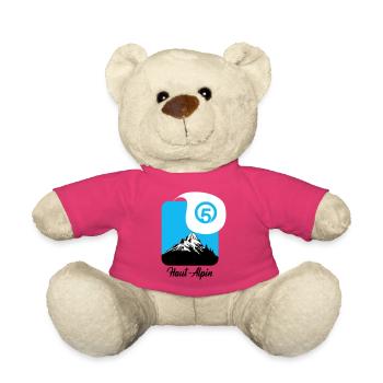 Haut Alpin département des hautes alpes 05 - Nounours - rose - Devant