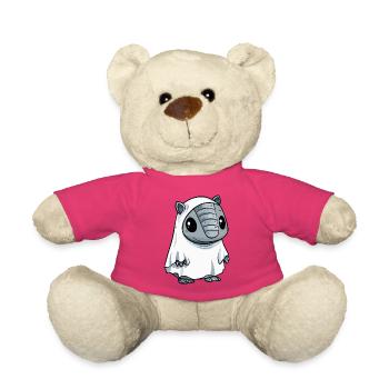 tatou fantôme d’Halloween - Nounours - rose - Devant