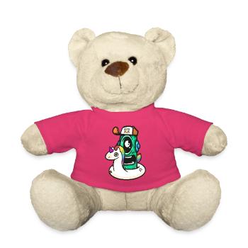 Unicorno Robot d’Aventure - Nounours - rose - Devant