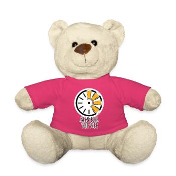 Bier vor vier! Nicht erst ab vier! - Teddy - Pink - Vorne