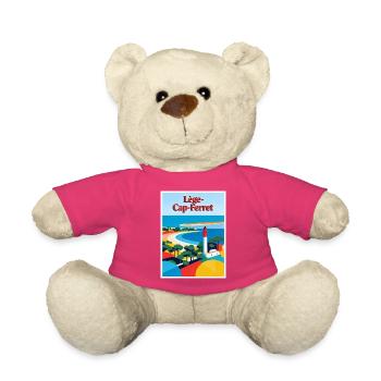Lège Cap-Ferret Retro Lighthouse - Teddy Bear - pink - Front