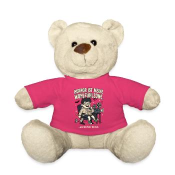 Horror ist meine Wohlfühlzone - Teddy - Pink - Vorne