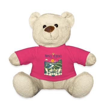 Mosel Wine Hiking Terrace Erster Schluck Landschaftsgestaltung - Teddy - Pink - Vorne