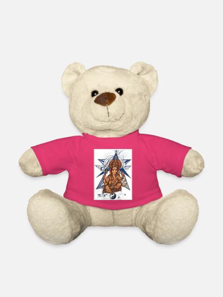 Himmlischer Ganesha in Starburst - Teddy - Pink