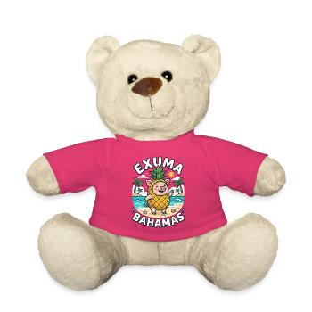 Exuma Bahamas Ananas Schwein - Teddy - Pink - Vorne