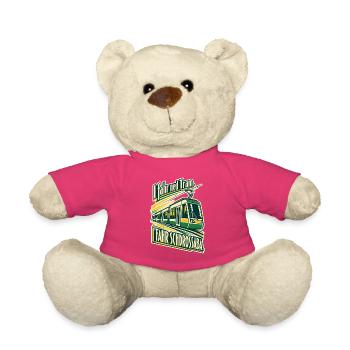 I fahr Schdrossaba - Teddy - Pink - Vorne