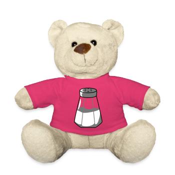 Salz Spender Design - Teddy - Pink - Vorne
