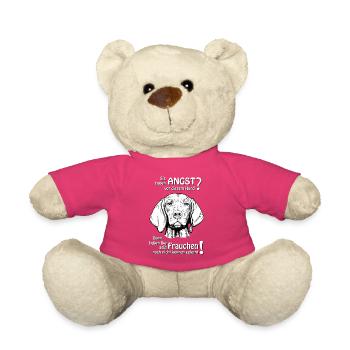 Angst vor Magyar Viszla KH? Frauchen - Teddy - Pink - Vorne