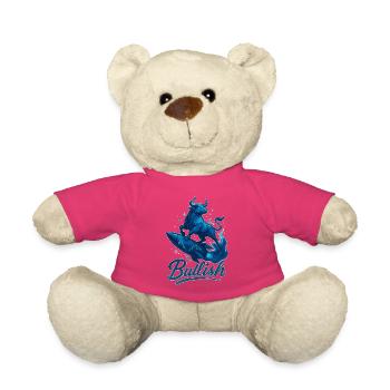 Stock Bull Bull Chart Profit Raktete Gift - Nounours - rose - Devant