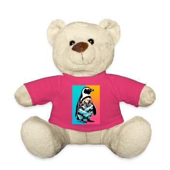 pingouin - Nounours - rose - Devant