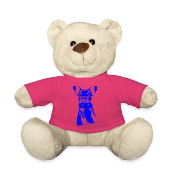 Bouledogue - Nounours - rose - Devant