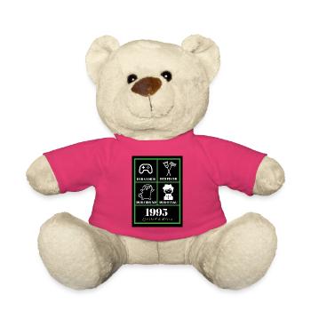 Marvin_T-shirt_grün - Teddy - Pink - Vorne