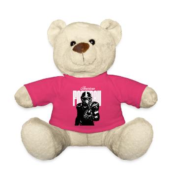 Le singe du football américain - Nounours - rose - Devant