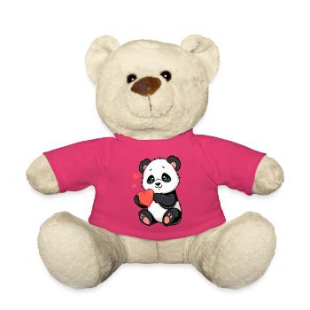 Cadeau pour la fête des mères Cadeau pour maman - Nounours - rose - Devant