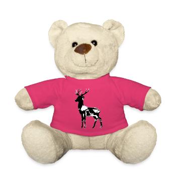 Hirsch Vintage - Teddy - Pink - Vorne