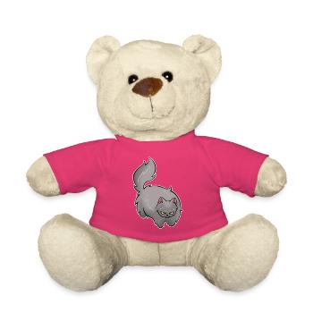 Chunky Kitty - Teddy Bear - pink - Front