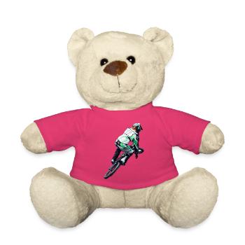 Impression d’action néon NBMX Rider - Nounours - rose - Devant