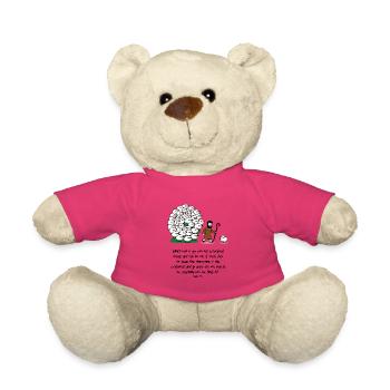 Hirte und Herde: komische Szene - Teddy - Pink - Vorne
