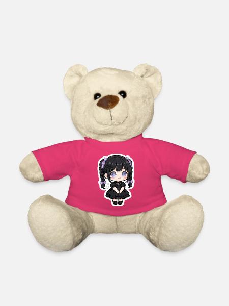 Kosmische Lolita Chibi in Schwarz - Teddy - Pink