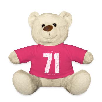 Vintage 71 Limited Edition - Teddy Bear - pink - Front