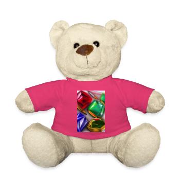 Pierres précieuses - Nounours - rose - Devant