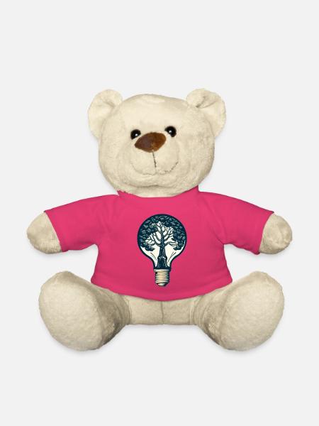 Der Baum in der Lampe - Teddy - Pink