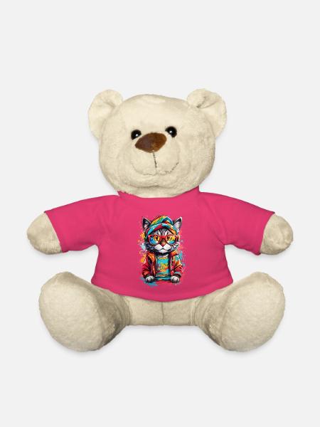 Coole Katze - Teddy - Pink