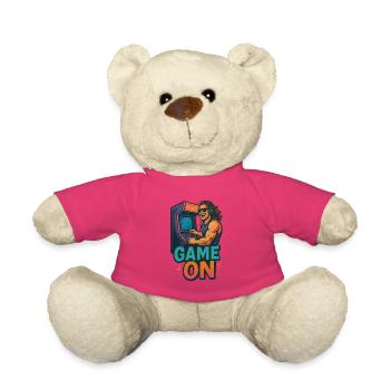 Puissance Arcade - Nounours - rose - Devant