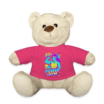 80s Power Gym / Strong Woman - Teddy - Pink - Vorne