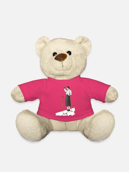 Skimode in den 30ern - Teddy - Pink