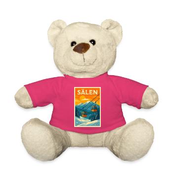 Standseilbahn Sälen bei Sonnenuntergang - Teddy - Pink - Vorne