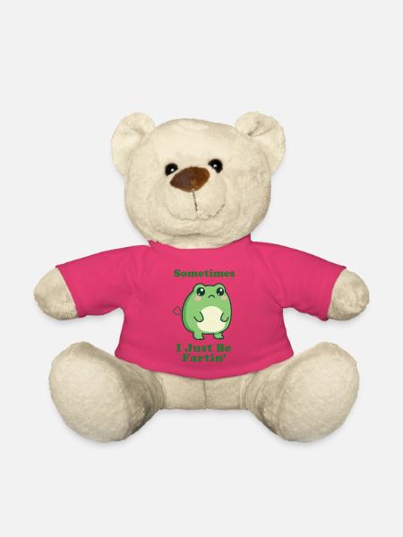 Manchmal bin ich einfach nur Furzfrosch - Teddy - Pink