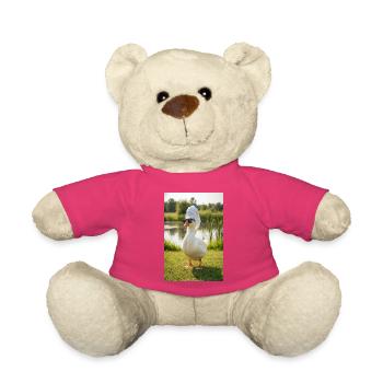 Canard Spa avec lunettes de soleil - Nounours - rose - Devant