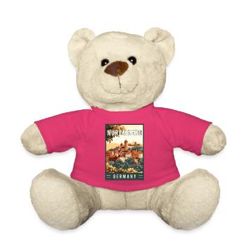 Découvrez le superbe joyau historique de Nuremberg en Allemagne - Nounours - rose - Devant