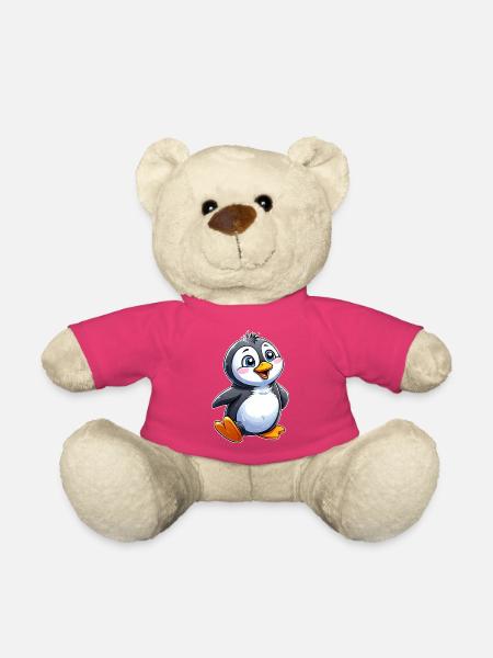 Kuschelpinguin Charme - Teddy - Pink