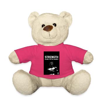 La force dans le silence - Nounours - rose - Devant