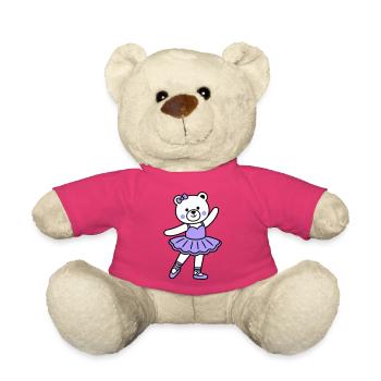 Bear ballet - Teddy Bear - pink - Front