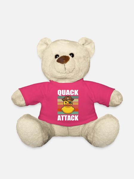 Piratenten-Quack-Angriff - Teddy - Pink
