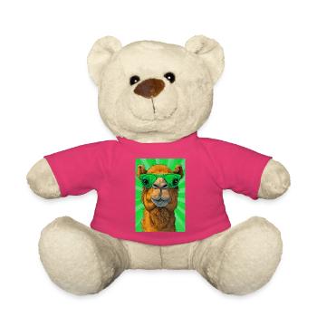 chameau - Nounours - rose - Devant
